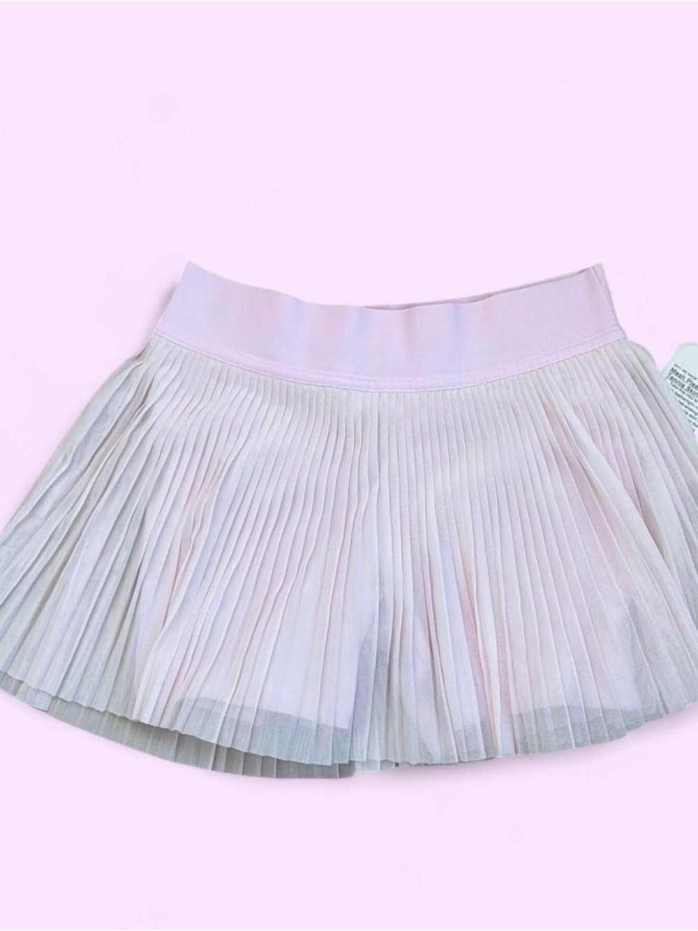 NWT Lululemon Meadowsweet Pink Tennis Skirt Size 4